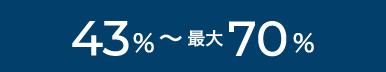還元率52％～最大78％